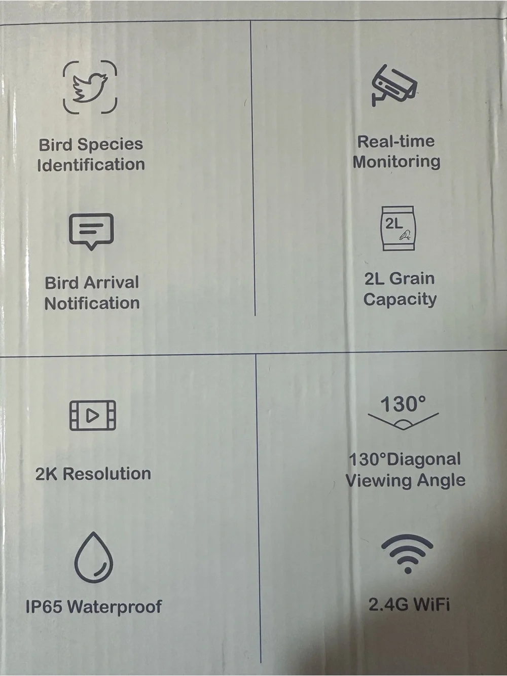 NWT Beuteka Smart AI Birdfeeder w/ Camera and Solar Power